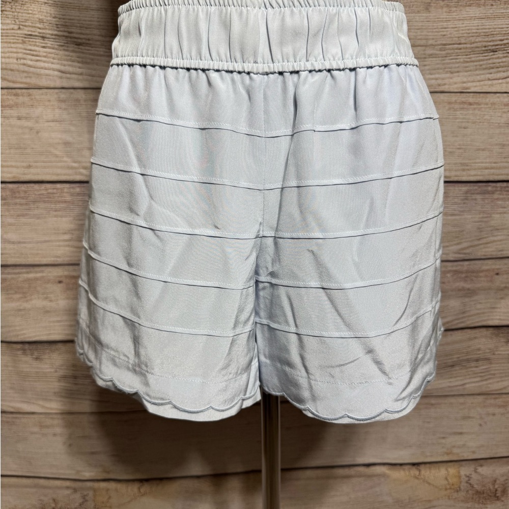 Club Monaco High Waist Light Gray Shorts